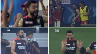IPL 2021: Virat Kohli's Animated Celebration After KS Bharat Hits Last-Ball Six to Help RCB Beat DC Goes Viral | WATCH VIDEO